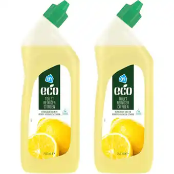 Albert Heijn AH Eco Toiletreiniger citroen 2-pack aanbieding