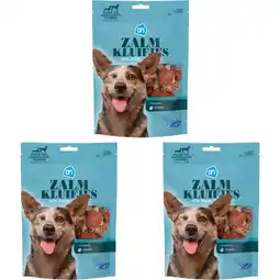 Albert Heijn AH Zalmkluifjes kleine-middel hond 3-pack aanbieding