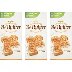 Albert Heijn De Ruijter Vruchten hagel 3-pack aanbieding