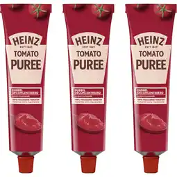 Albert Heijn Heinz Tomatenpuree 3-pack aanbieding