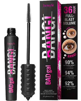 ICI Paris XL Benefit Cosmetics - Badgal Bang! Volumizing Mascara black aanbieding