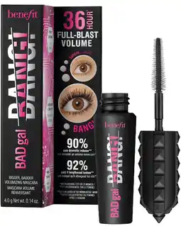 ICI Paris XL Benefit Cosmetics - Badgal Bang! Volumizing Mascara Mini Reisformaat black aanbieding