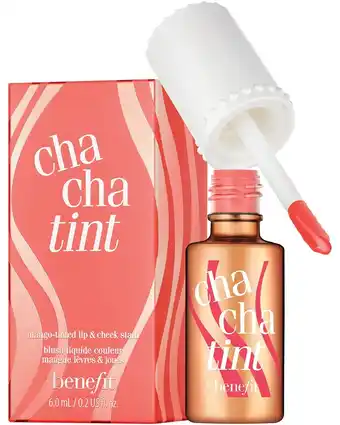 ICI Paris XL Benefit Cosmetics - Chachatint Cheek & Lip Stain mango aanbieding