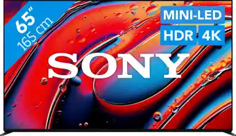 Coolblue Sony 65'' Bravia 9 4K QLED XR Mini-led (2024) aanbieding