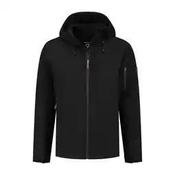ANWB Travelin' Sverre Heren softshell jas Zwart aanbieding
