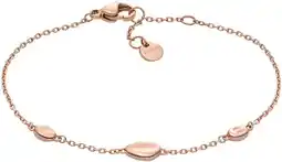 Amazon Skagen Damesarmband van roestvrij staal en halfedelmetaal of messing met karabijnsluiting aanbieding