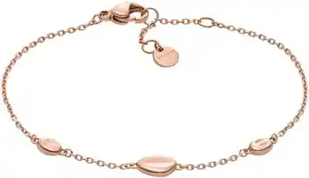 Amazon Skagen Damesarmband van roestvrij staal en halfedelmetaal of messing met karabijnsluiting aanbieding