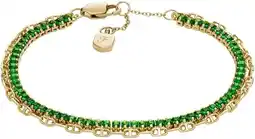 Amazon Fossil Dames armband in messing met karabijnsluiting aanbieding