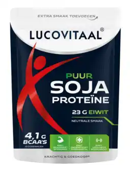 De Online Drogist Lucovitaal Puur Soja Proteïne Poeder aanbieding