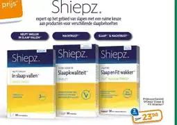 Trekpleister Shiepz aanbieding