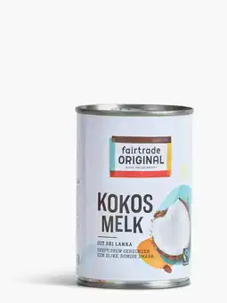 Flink Fairtrade Original Kokosmelk 400ml aanbieding