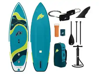 Lidl F2 Opblaasbaar SUP-board Solid met pomp en peddel aanbieding
