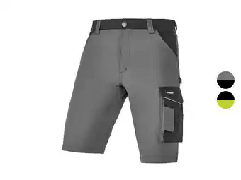 Lidl PARKSIDE Korte heren werkbroek met stretch aanbieding