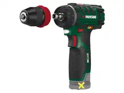 Lidl PARKSIDE Accu-boormachine 12 V zonder accu en lader aanbieding