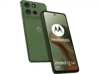 MediaMarkt Motorola Moto G56 5g - Dill (donker Groen) 256 Gb Groen aanbieding
