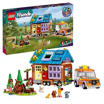 Bol.com LEGO Friends Tiny House Speelset met Speelgoedauto - 41735 aanbieding