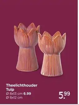 Xenos Theelichthouder Tulp aanbieding