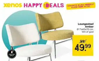 Xenos Loungestoel Amber aanbieding
