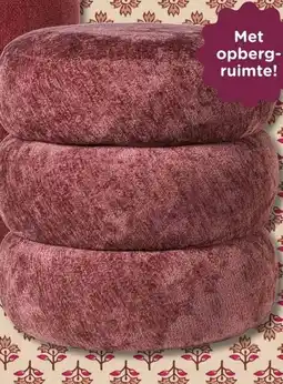 Xenos Poefjes Opbergpoef Bubbles aanbieding