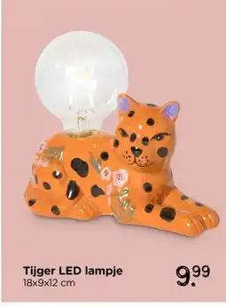 Xenos Tijger LED lampje aanbieding