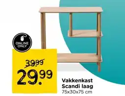 Xenos Vakkenkast Scandi laag aanbieding