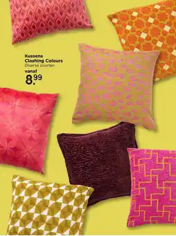 Xenos Kussens Clashing Colours aanbieding
