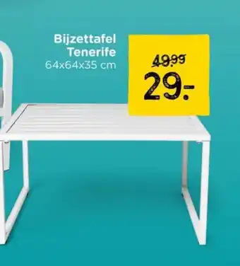 Xenos Bijzettafel Tenerife aanbieding