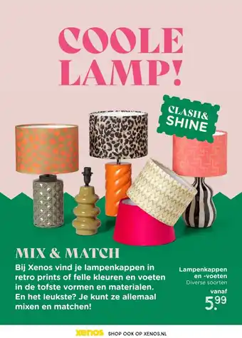 Xenos Lampenkappen en voeten aanbieding