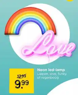 Xenos Neon led lamp aanbieding