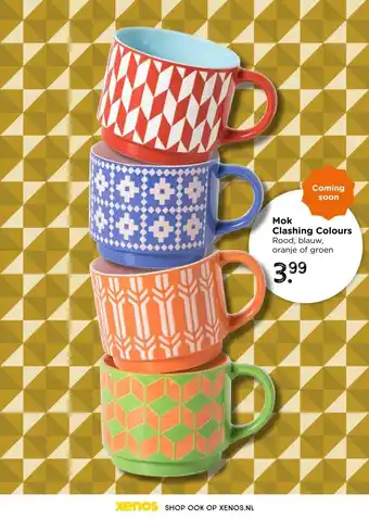 Xenos Mok Clashing Colours aanbieding