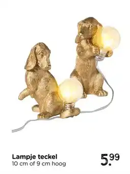 Xenos Lampje teckel aanbieding