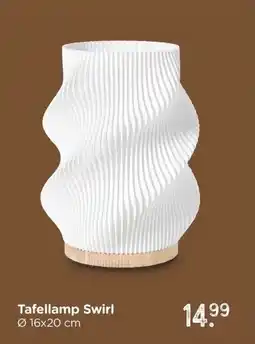 Xenos Tafellamp Swirl aanbieding