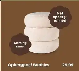 Xenos Opbergpoef Bubbles aanbieding