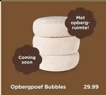 Xenos Opbergpoef Bubbles aanbieding