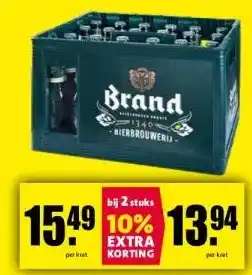 Nettorama Brand bier aanbieding