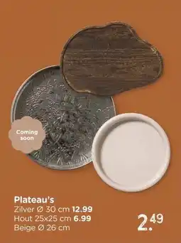 Xenos Plateau's aanbieding