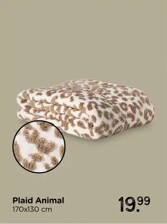Xenos Plaid Animal aanbieding
