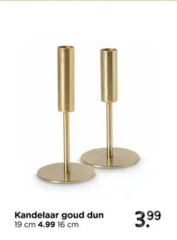Xenos Kandelaar goud dun aanbieding