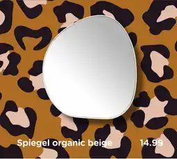 Xenos Spiegel organic beige aanbieding