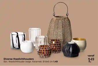 Xenos Diverse theelichthouders aanbieding