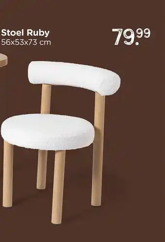 Xenos Stoel Ruby aanbieding