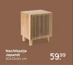 Xenos Nachtkastje Japandi aanbieding