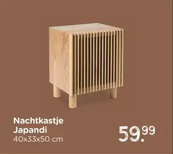 Xenos Nachtkastje Japandi aanbieding