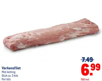 Makro Varkensfilet aanbieding
