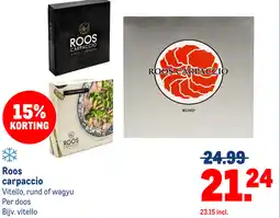 Makro ROOS CARPACCIO aanbieding