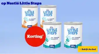 Bol.com Nestlé Little Steps aanbieding
