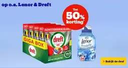 Bol.com o.a. Lenor & Dreft aanbieding