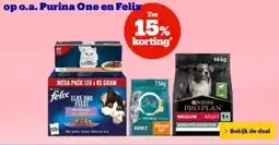 Bol.com o.a. Purina One en Felix aanbieding