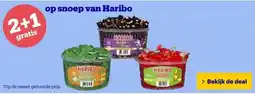 Bol.com 2+1 gratis op snoep van Haribo aanbieding