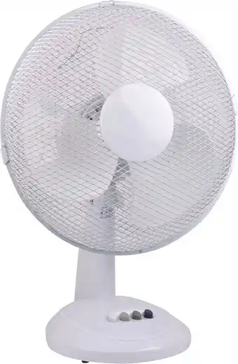 Bol.com Tafelventilator - 30CM- 12 inch - wit aanbieding